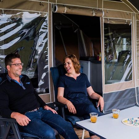 Nice Tent Lodge On A Campsite, Bordering The Forest, Luxembourg At 27 Km Medernach Exterior foto